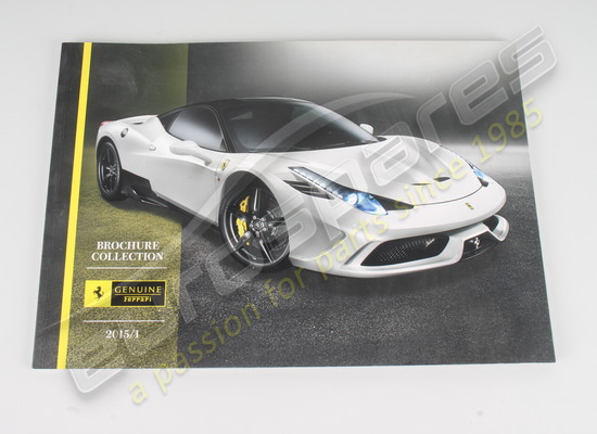 neu ferrari broschüre ferrari originalzubehör 2015 teilenummer 95993435