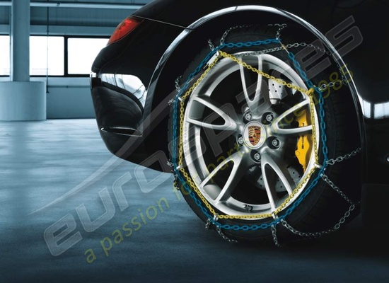 neu porsche schneeketten-teilenummer 99704460007