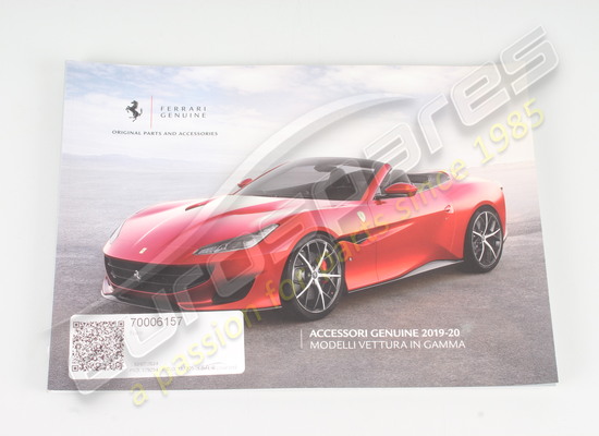 neu ferrari fg broschüre in range car mod teilenummer 70006157