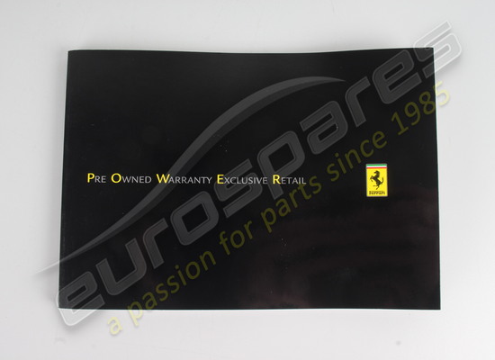 neu ferrari power broschüre teilenummer 95993187