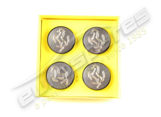 neu (andere) ferrari set 4 titan-radnabenkappen zum einstecken teilenummer 70001285