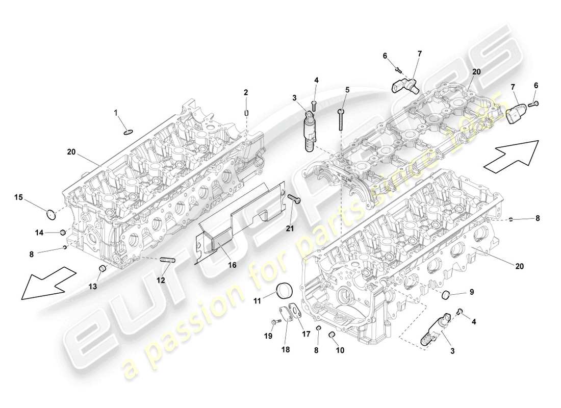lamborghini lp550-2 coupe (2011) impulse sender ersatzteildiagramm