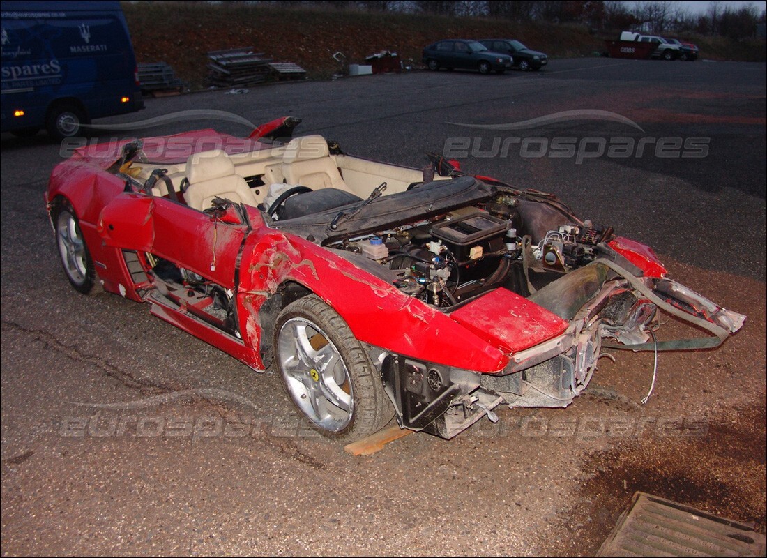 ferrari 355 (5.2 motronic) mit 5,517 miles, bereit zur demontage #9
