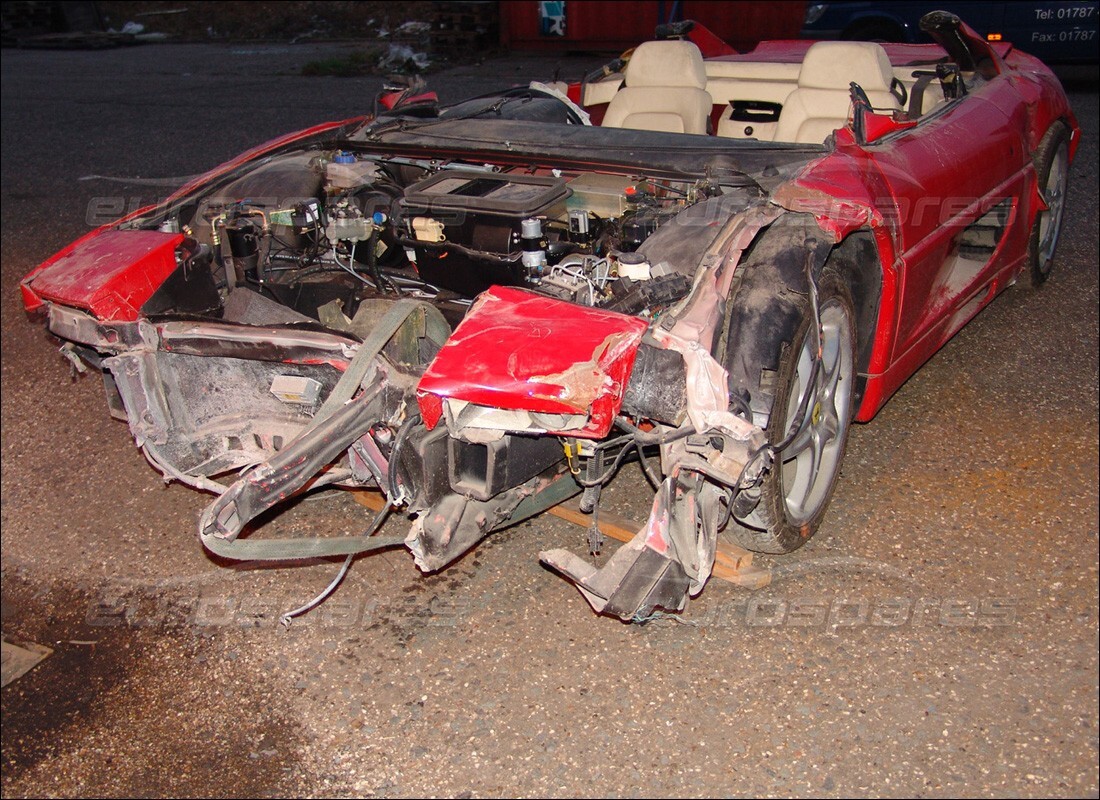 ferrari 355 (5.2 motronic) mit 5,517 miles, bereit zur demontage #7