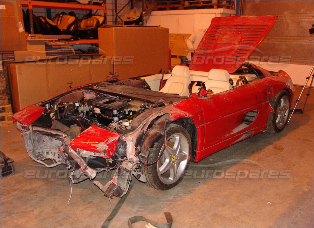 ferrari 355 (5.2 motronic) mit 5,517 miles, bereit zur demontage #8