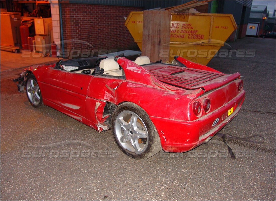 ferrari 355 (5.2 motronic) mit 5,517 miles, bereit zur demontage #10