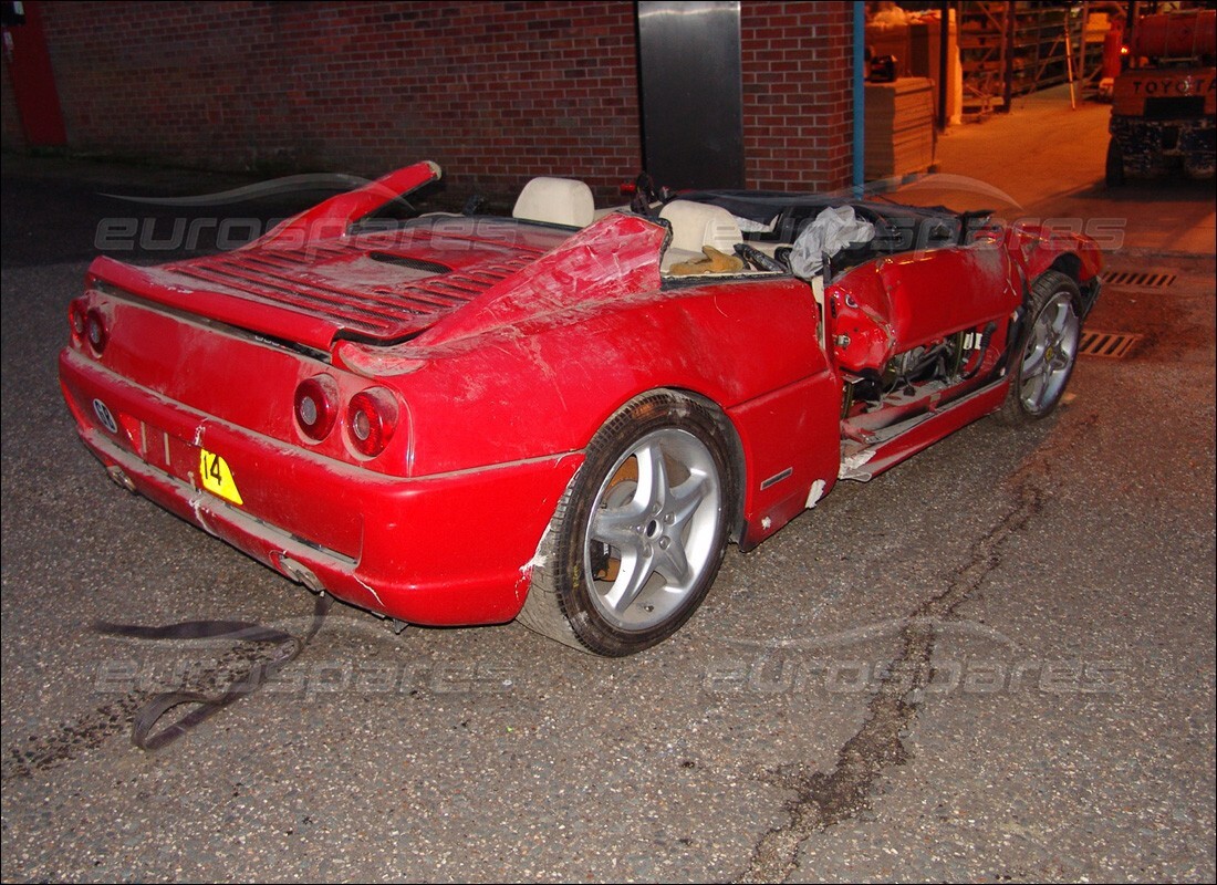 ferrari 355 (5.2 motronic) mit 5,517 miles, bereit zur demontage #6