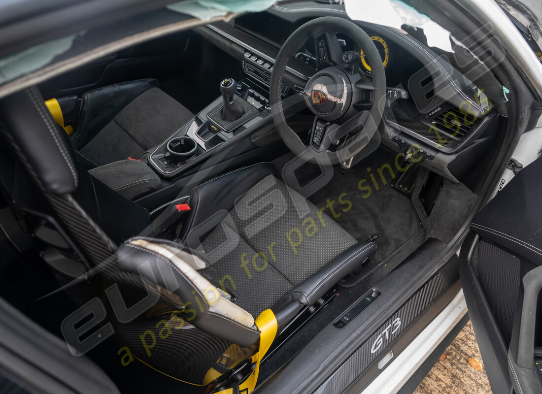 porsche 992 gt3/rs/st (2023) mit 3191 meilen, wird für die demontage vorbereitet #9