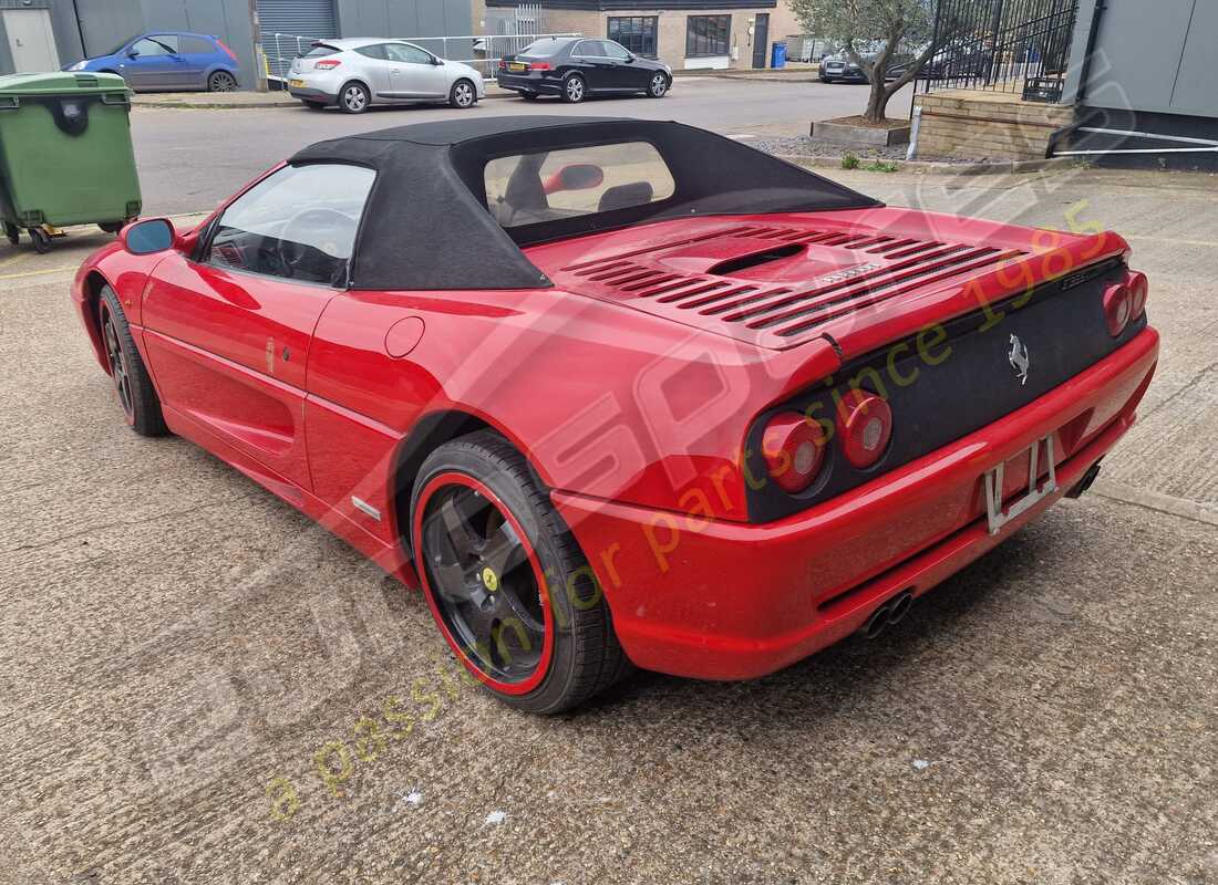 ferrari 355 (2.7 motronic) mit 56683 km, wird für die demontage vorbereitet #3