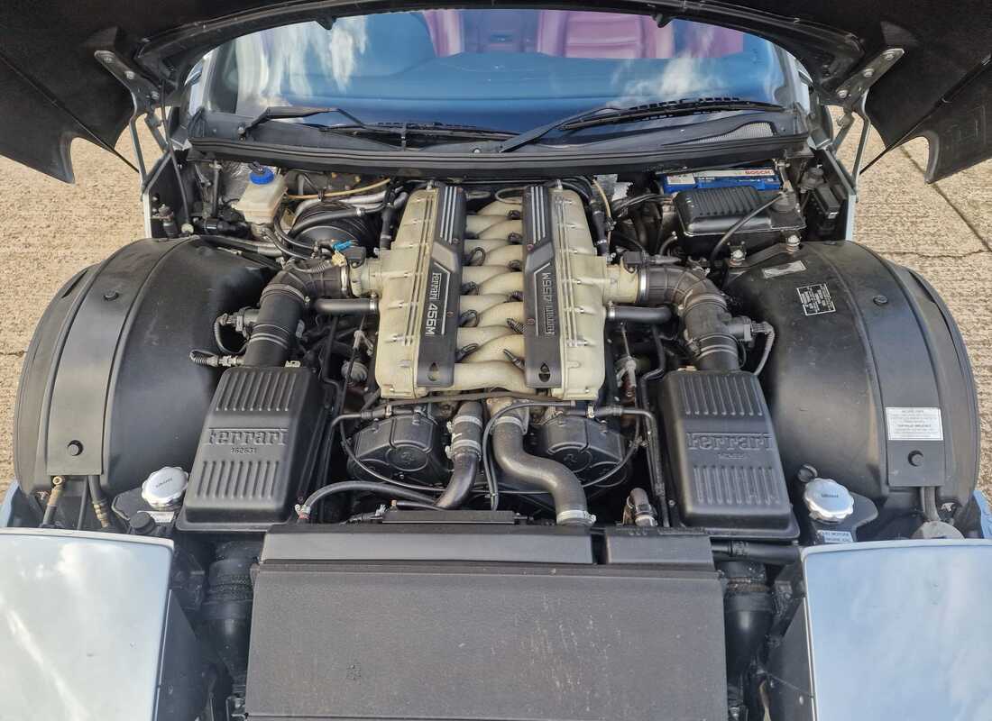 ferrari 456 m gt/m gta mit 34955 meilen, wird für die demontage vorbereitet #19