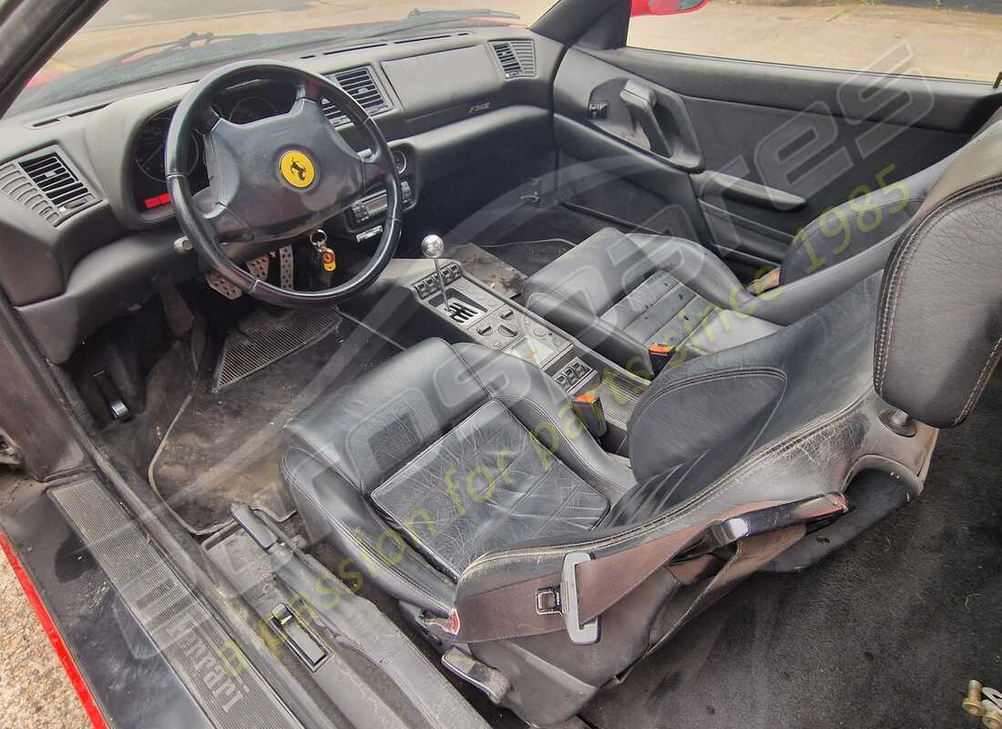 ferrari 355 (2.7 motronic) mit 56683 km, wird für die demontage vorbereitet #9