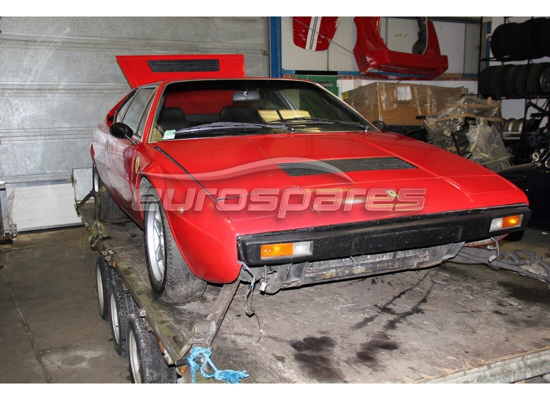 ferrari 308 gt4 dino (1979) mit 76,879 kilometern, vorbereitet für den abbau #2