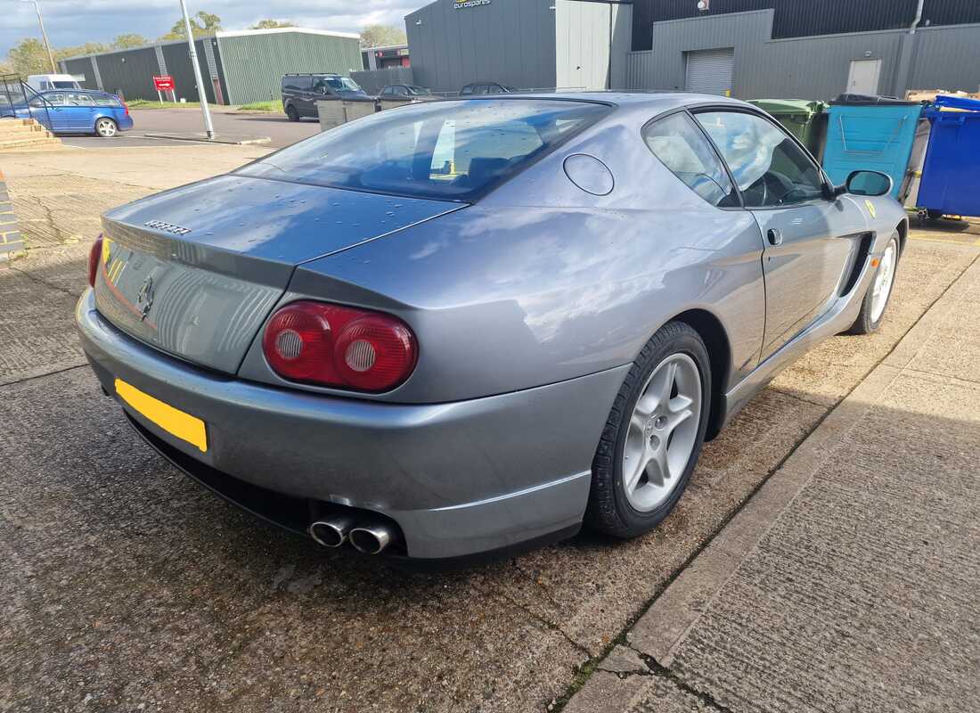 ferrari 456 m gt/m gta mit 34955 meilen, wird für die demontage vorbereitet #5