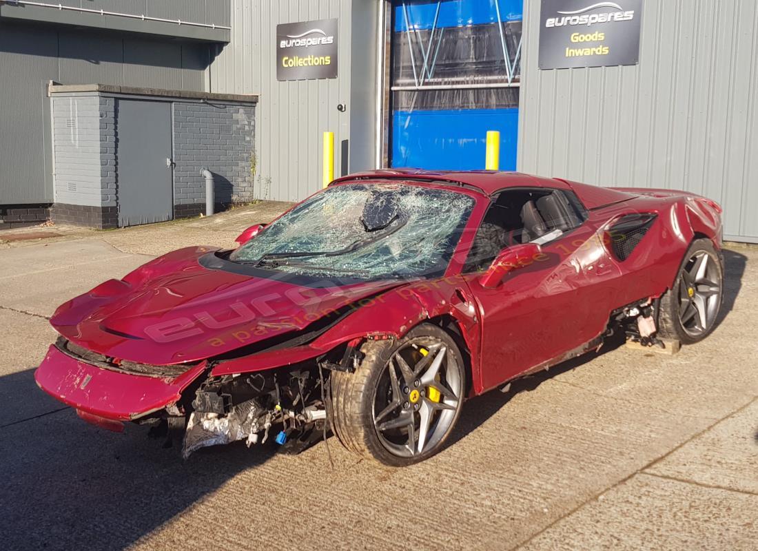 ferrari f8 spider mit 940 meilen, wird für die demontage vorbereitet #1