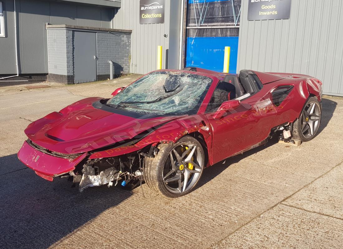 ferrari f8 spider mit 940 meilen, wird für die demontage vorbereitet #2