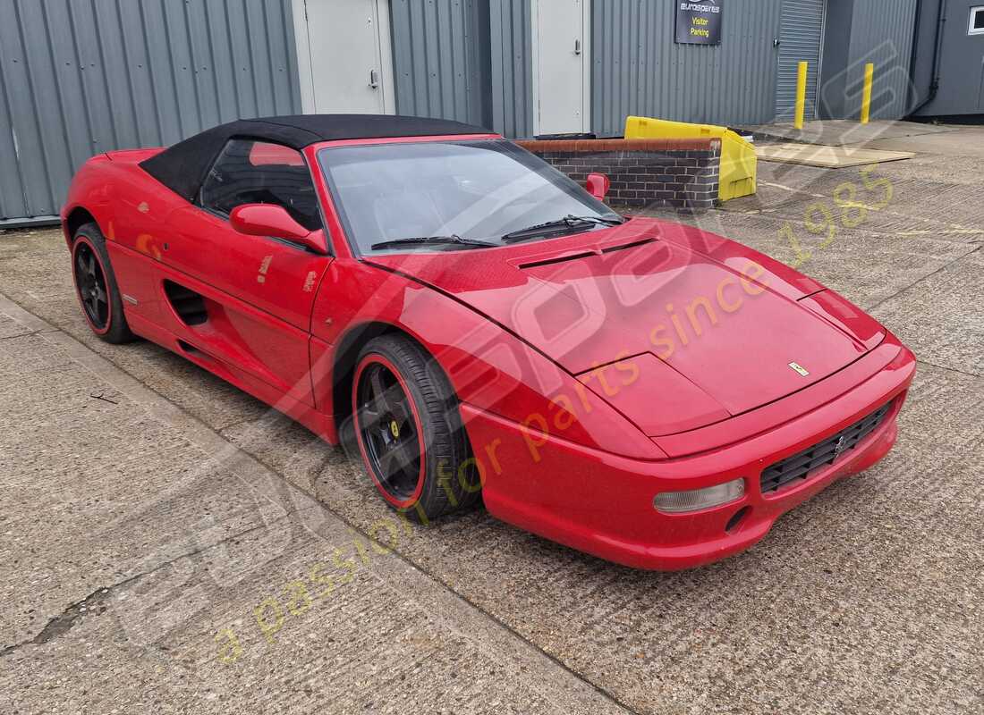 ferrari 355 (2.7 motronic) mit 56683 km, wird für die demontage vorbereitet #7