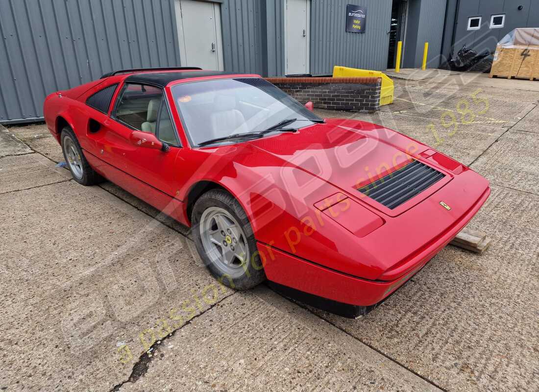 ferrari 328 (1985) mit 28,673 kilometern, vorbereitet für den abbau #7