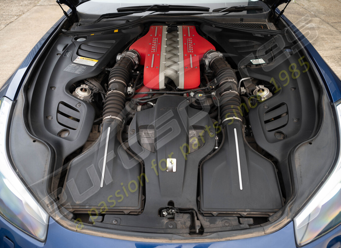 ferrari gtc4 lusso (rhd) mit tbc, wird für die demontage vorbereitet #17