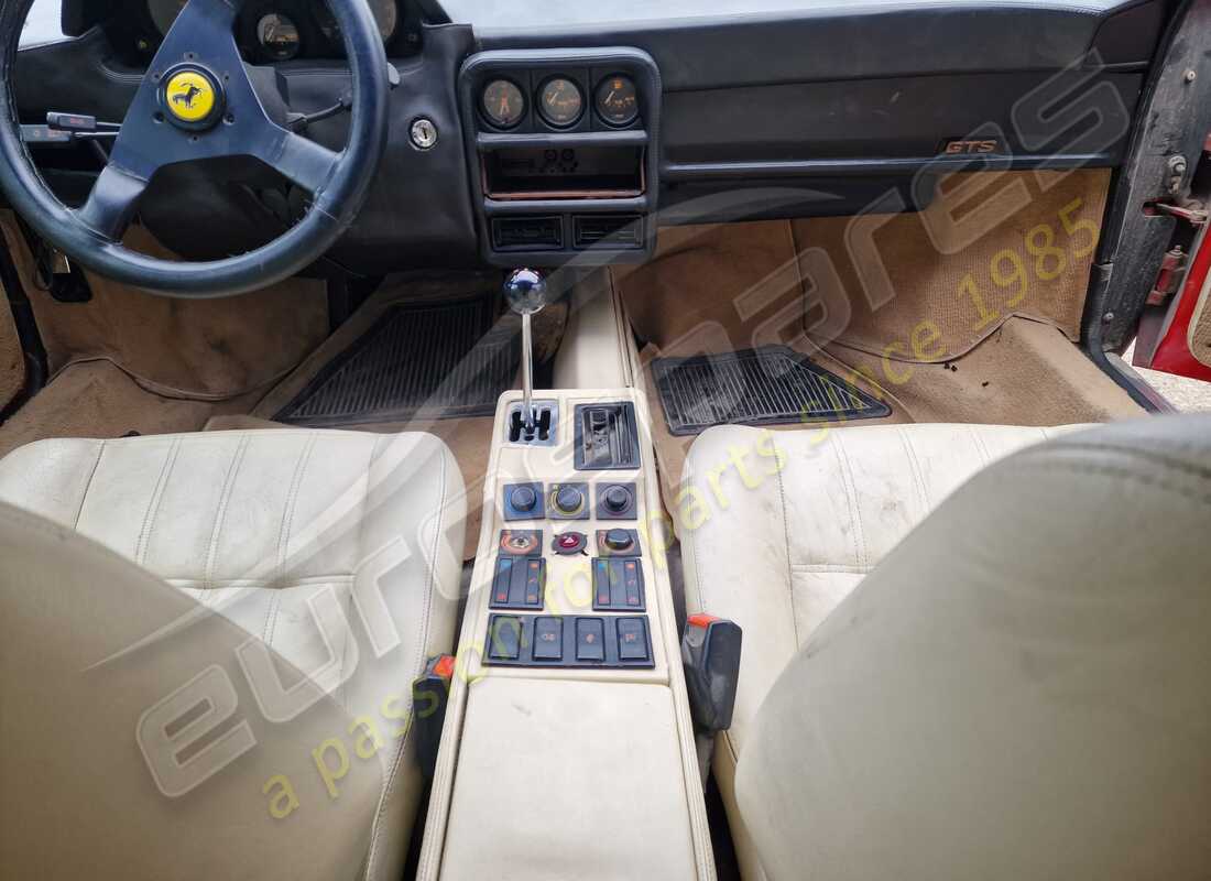 ferrari 328 (1985) mit 28,673 kilometern, vorbereitet für den abbau #11