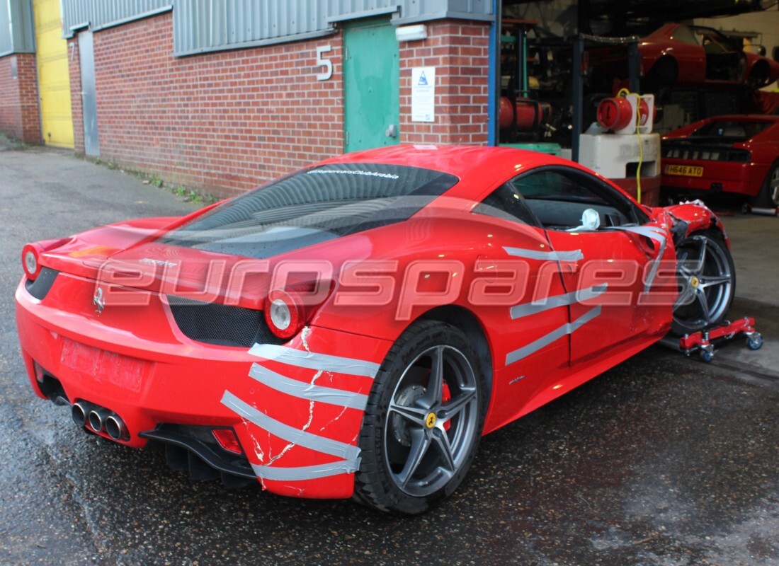 ferrari 458 italia (europe) mit 42,651 kilometern, vorbereitet für den abbau #4