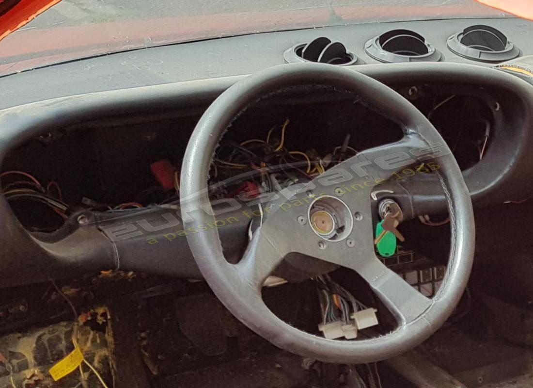 ferrari 308 gt4 dino (1976) with unknown, being prepared for dismantling #10