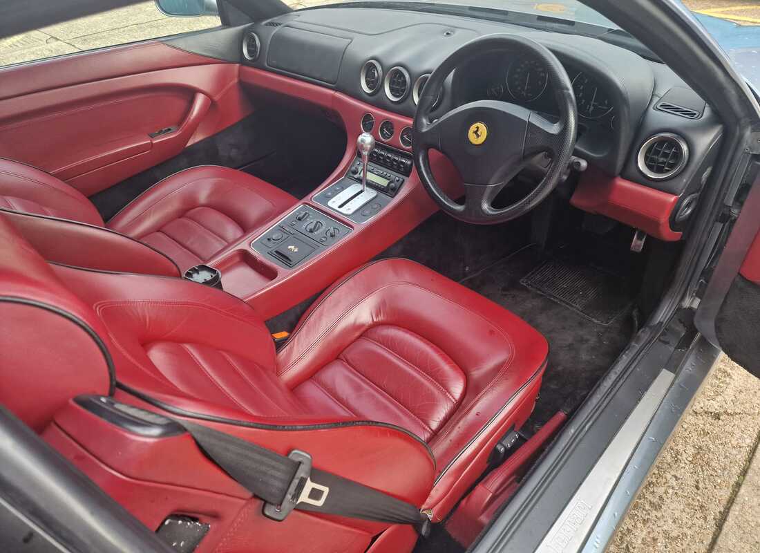 ferrari 456 m gt/m gta mit 34955 meilen, wird für die demontage vorbereitet #10