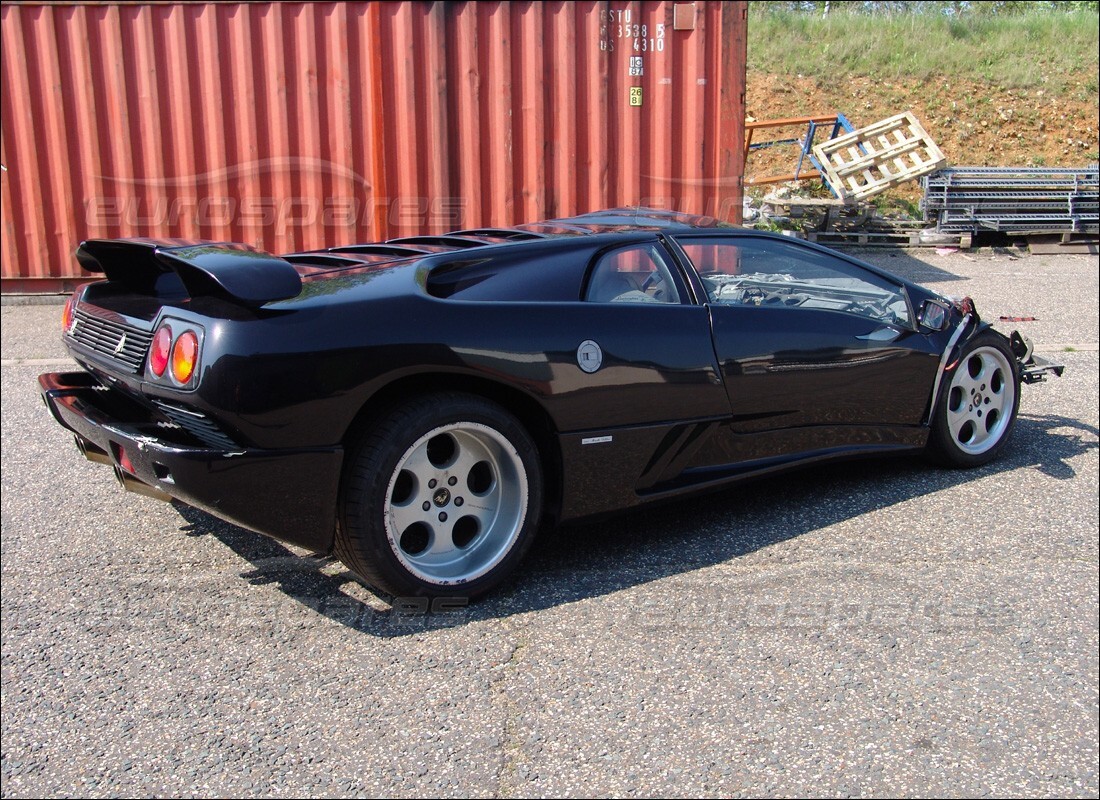 lamborghini diablo se30 (1995) mit 28,485 kilometern, vorbereitet für den abbau #1