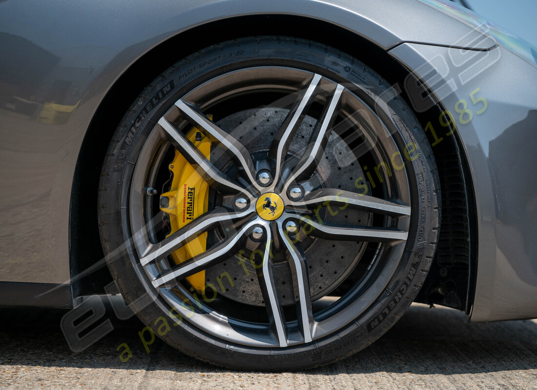 ferrari ff (europe) mit 67978 kms, wird für die demontage vorbereitet #36