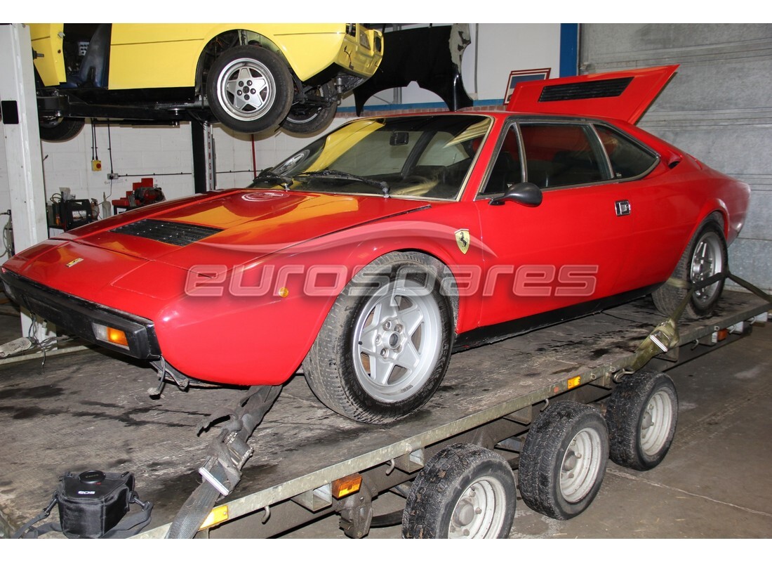 ferrari 308 gt4 dino (1979) mit 76,879 kilometern, vorbereitet für den abbau #1