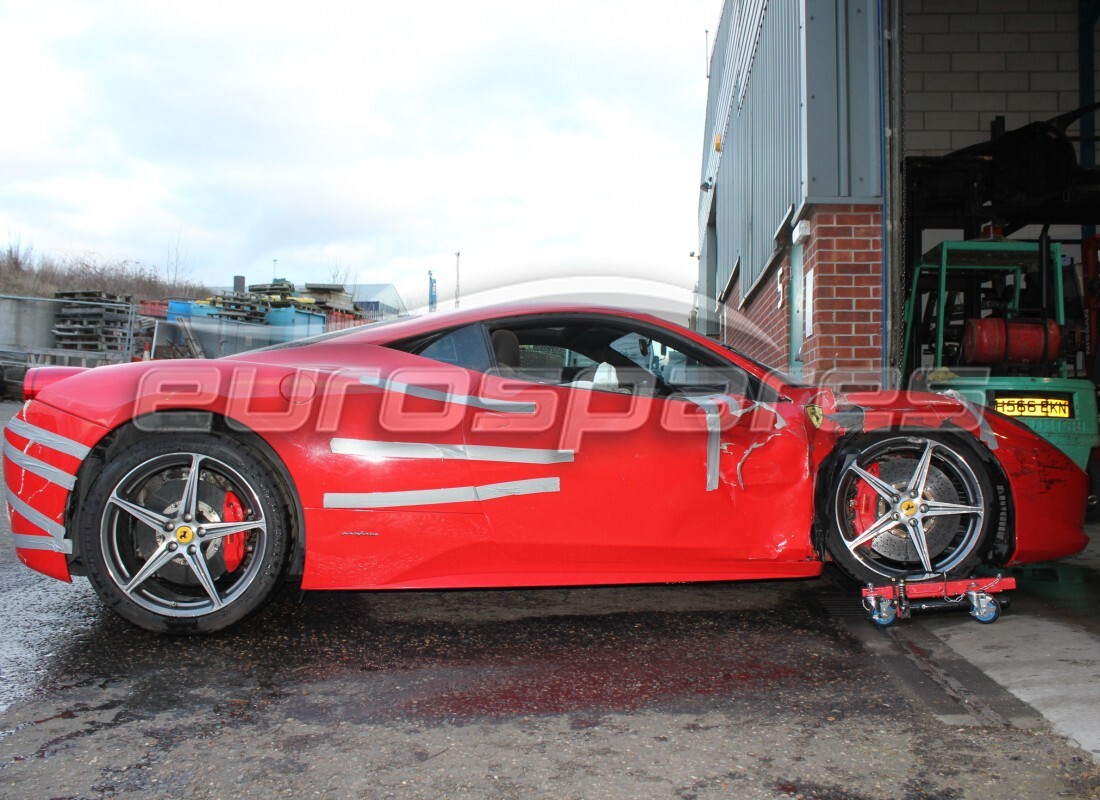 ferrari 458 italia (europe) mit 42,651 kilometern, vorbereitet für den abbau #5