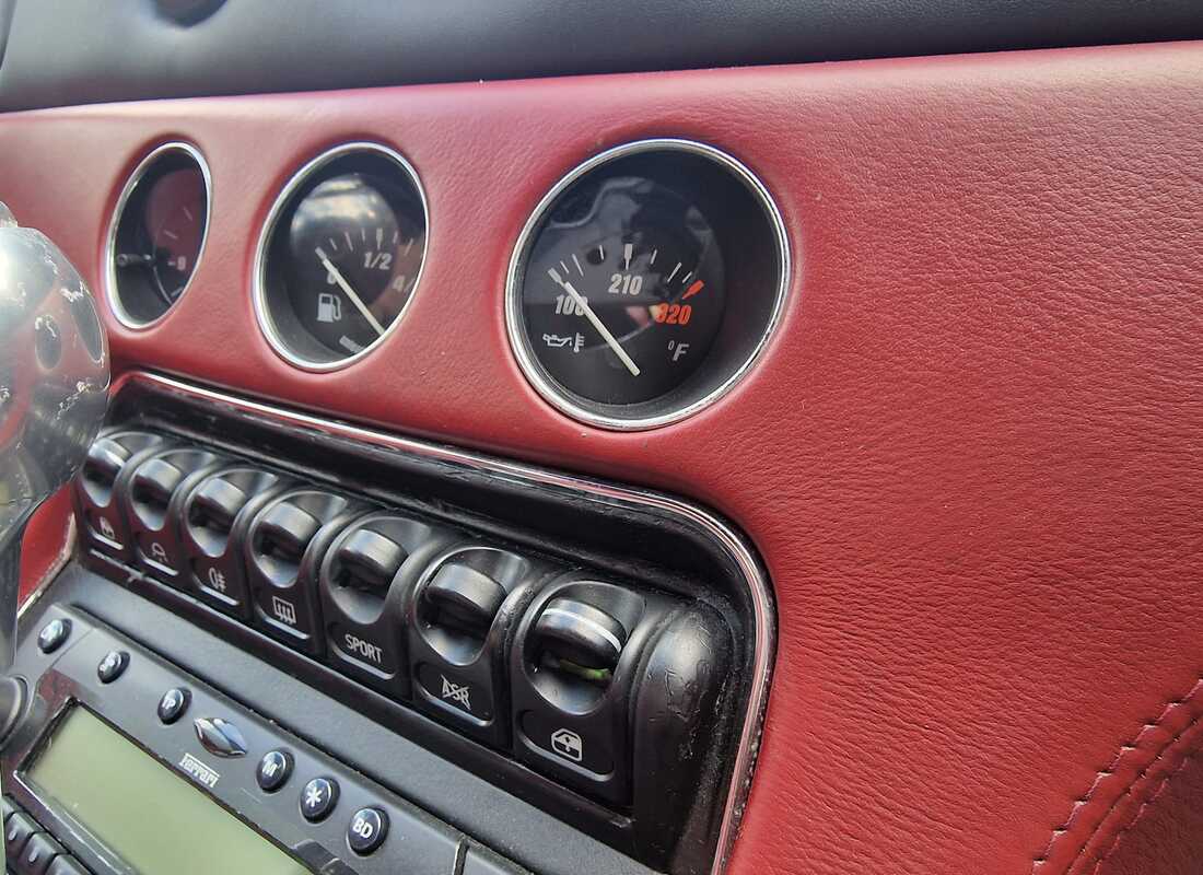 ferrari 456 m gt/m gta mit 34955 meilen, wird für die demontage vorbereitet #16