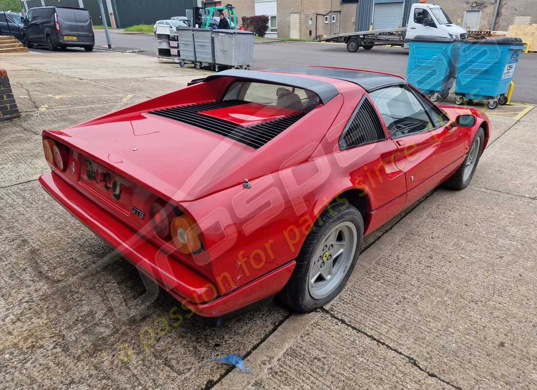 ferrari 328 (1985) mit 28,673 kilometern, vorbereitet für den abbau #5