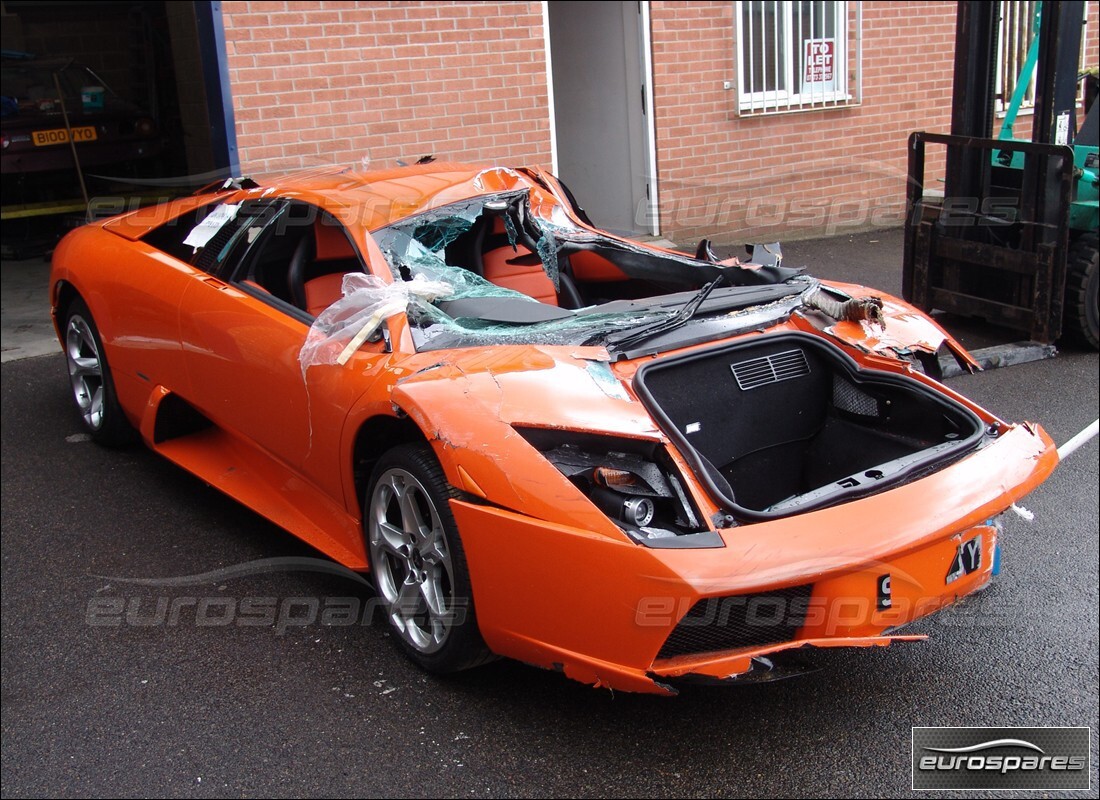 lamborghini murcielago coupe (2003) mit 6,200 kilometern, vorbereitet für den abbau #2