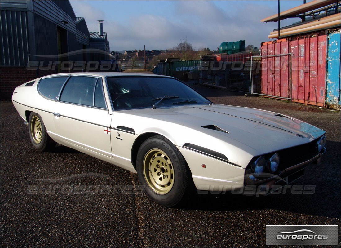 lamborghini espada wird für den abbau bei eurospares vorbereitet