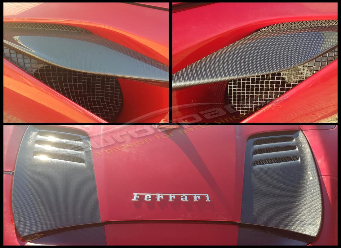 ferrari f8 spider mit 940 meilen, wird für die demontage vorbereitet #15