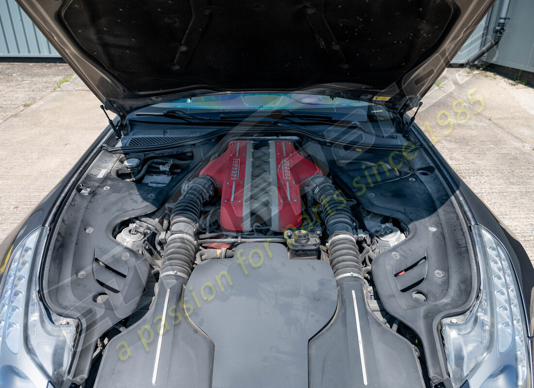 ferrari ff (europe) mit 67978 kms, wird für die demontage vorbereitet #24