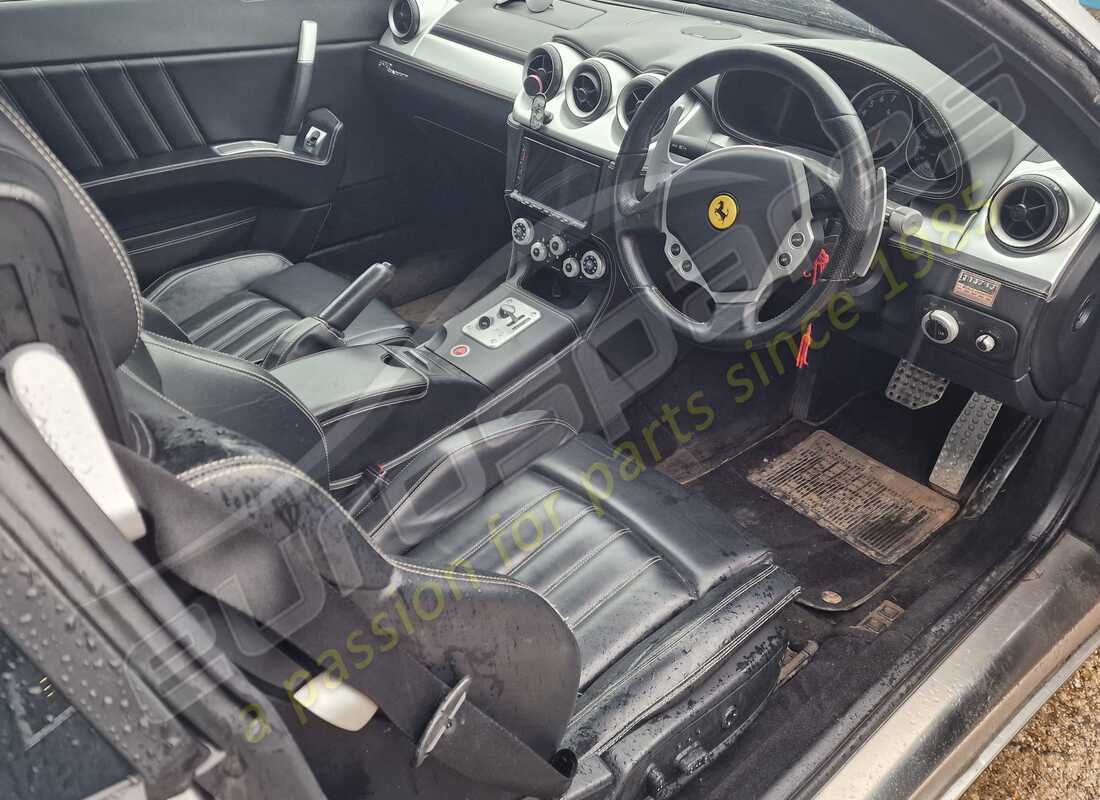 ferrari 612 scaglietti (rhd) mit 37875 meilen, wird für die demontage vorbereitet #8