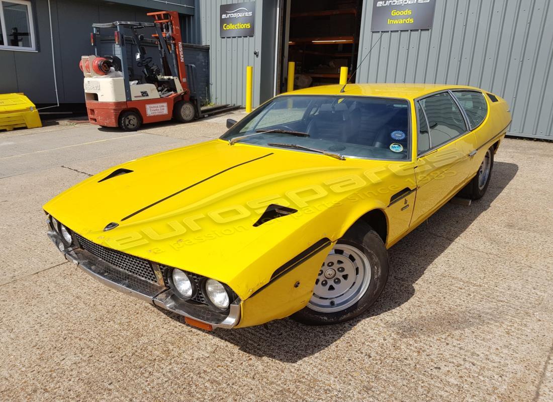 lamborghini espada wird für den abbau bei eurospares vorbereitet