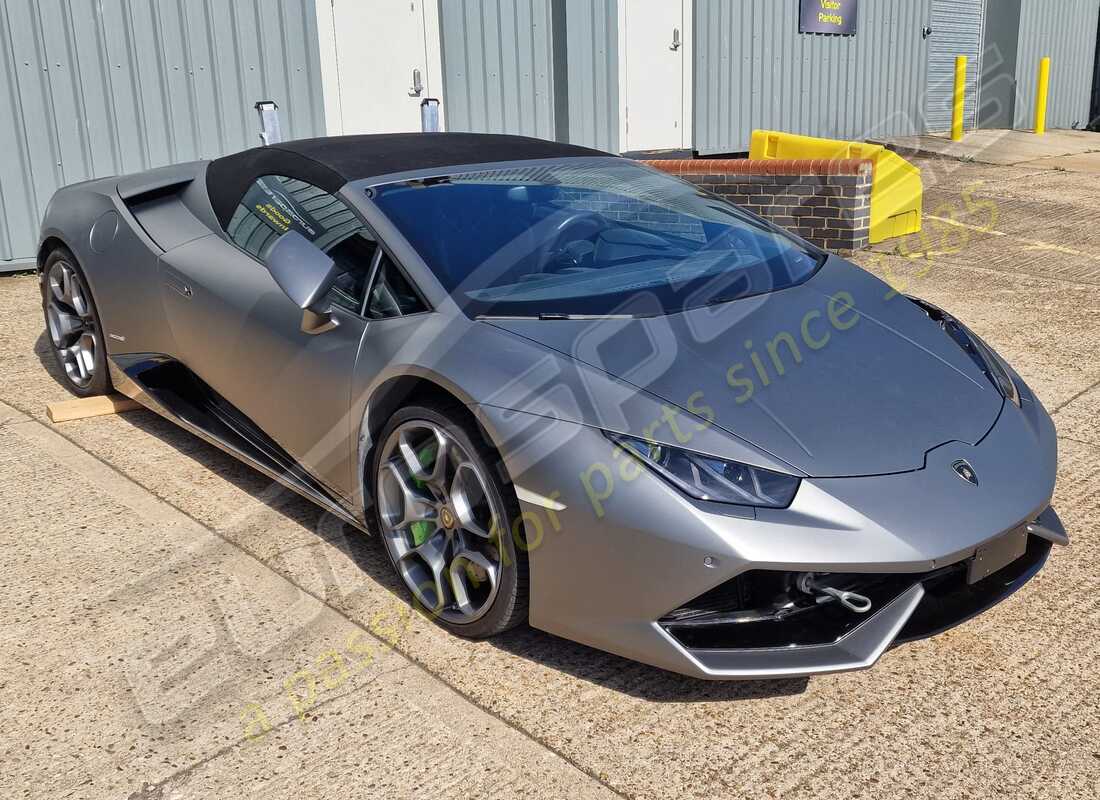 lamborghini 2017 (lp610-4 spyder) mit 21,701 kilometern, vorbereitet für den abbau #7