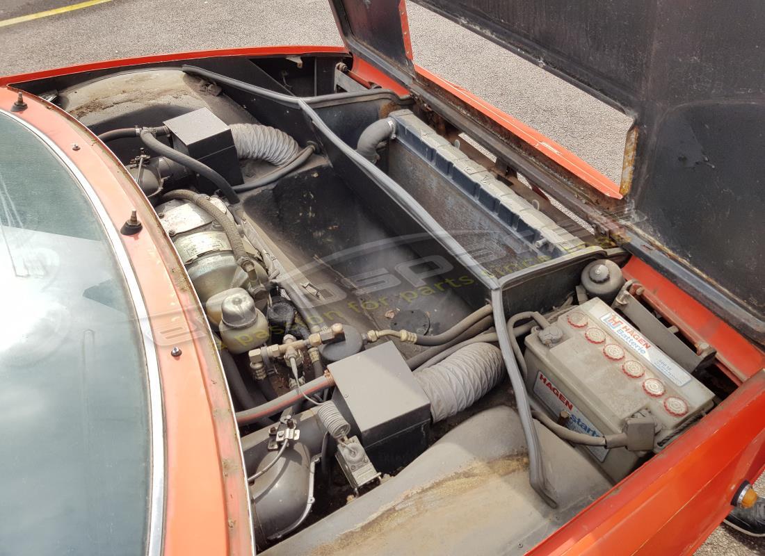 ferrari 308 gt4 dino (1976) with unknown, being prepared for dismantling #11