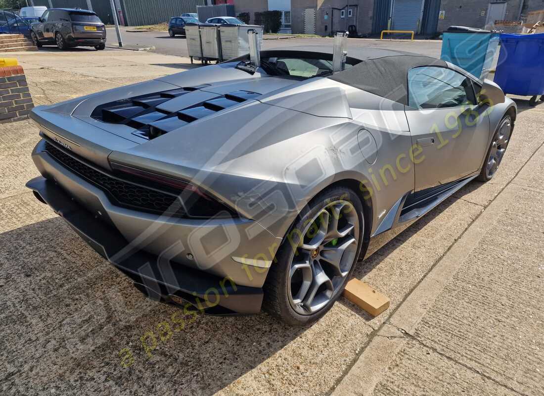 lamborghini 2017 (lp610-4 spyder) mit 21,701 kilometern, vorbereitet für den abbau #5