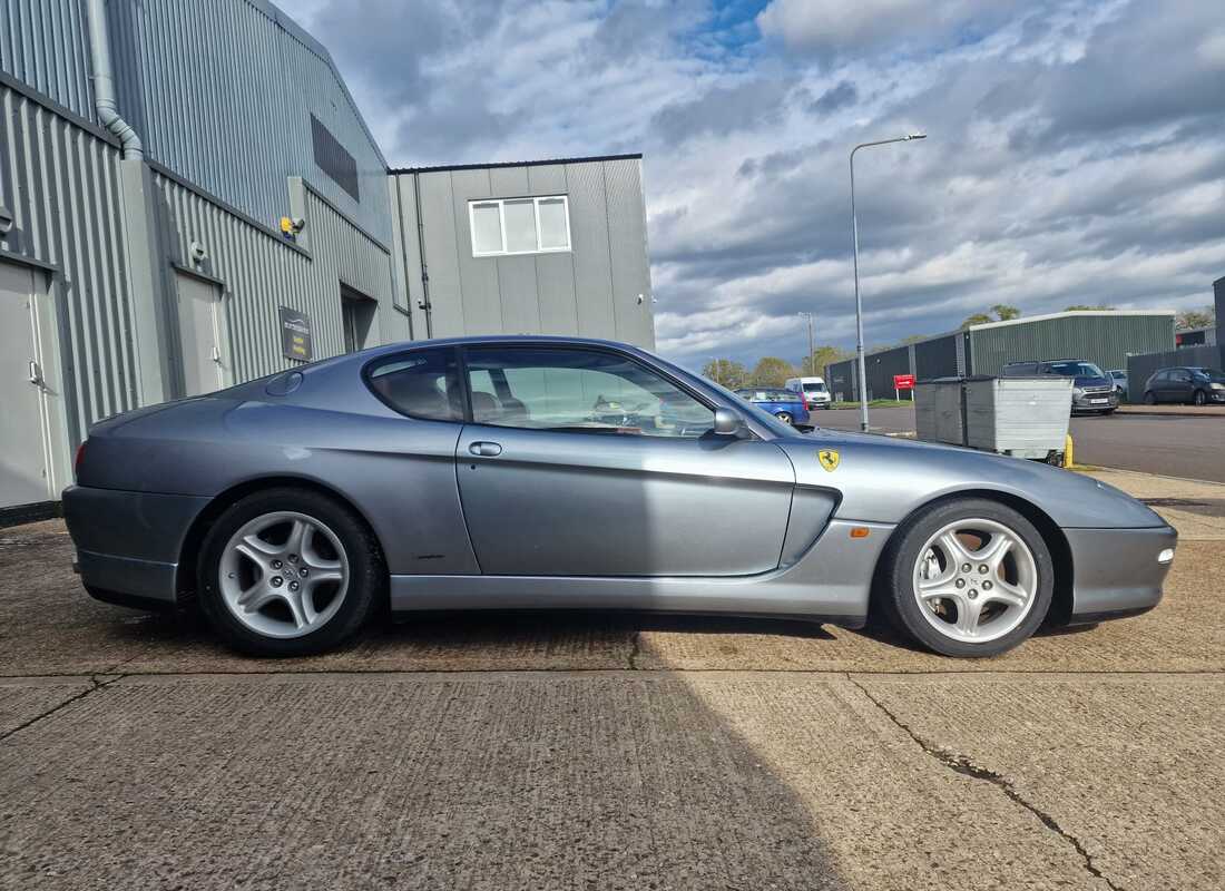 ferrari 456 m gt/m gta mit 34955 meilen, wird für die demontage vorbereitet #6