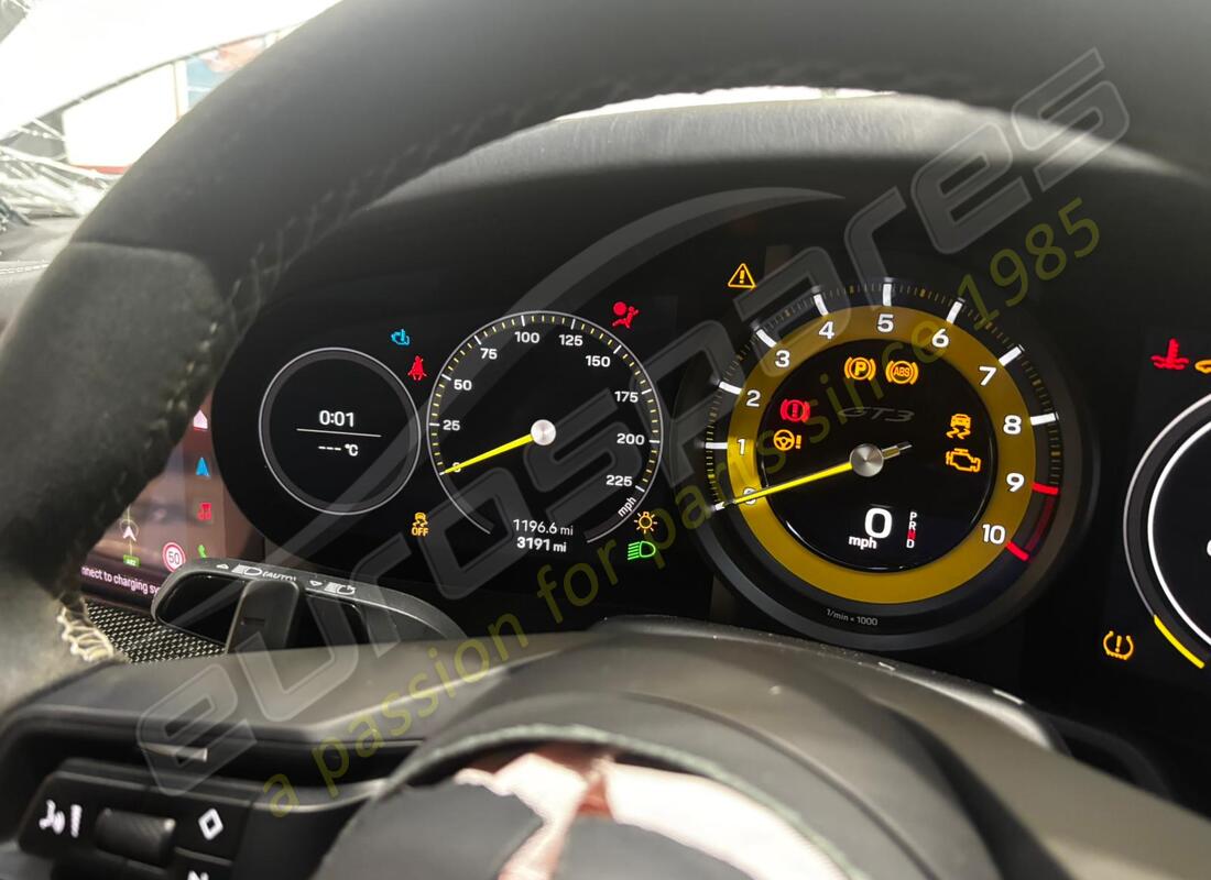 porsche 992 gt3/rs/st (2023) mit 3191 meilen, wird für die demontage vorbereitet #13