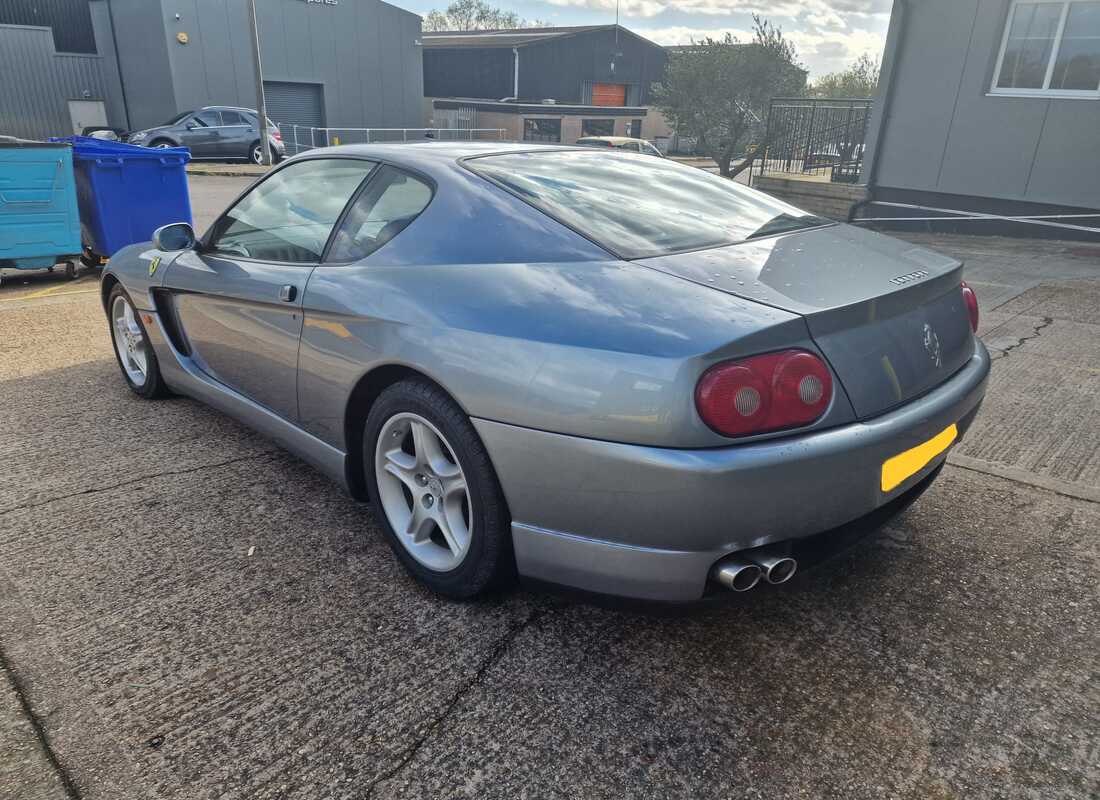 ferrari 456 m gt/m gta mit 34955 meilen, wird für die demontage vorbereitet #3