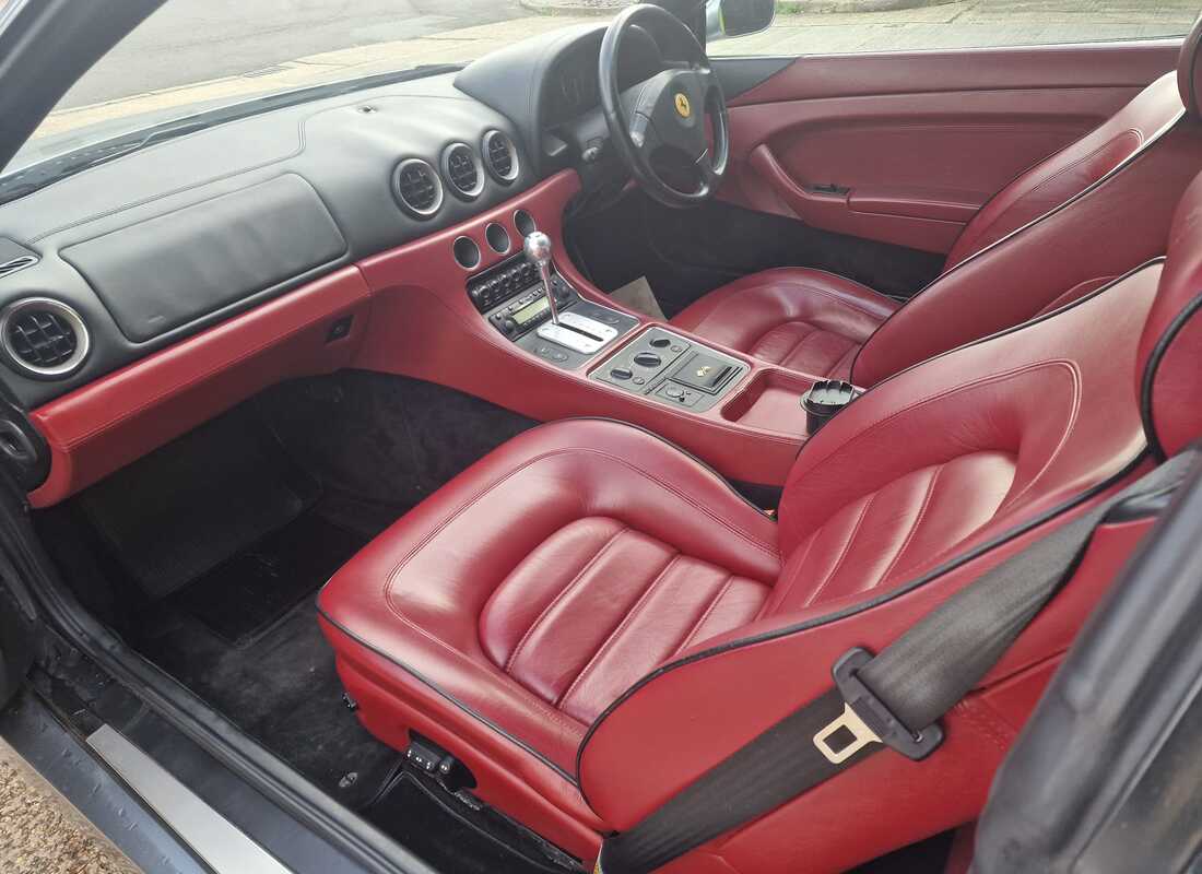 ferrari 456 m gt/m gta mit 34955 meilen, wird für die demontage vorbereitet #12