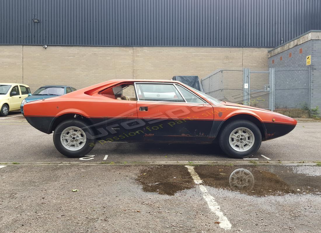 ferrari 308 gt4 dino (1976) with unknown, being prepared for dismantling #6