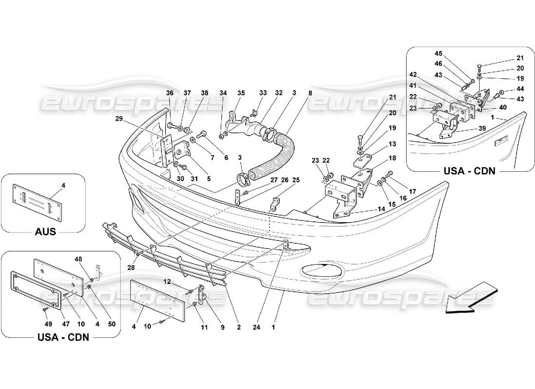 teilediagramm mit der teilenummer 63736400