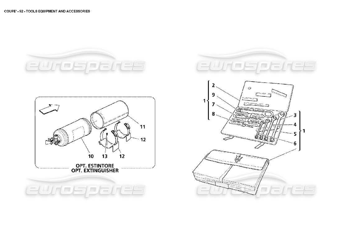 teilediagramm mit der teilenummer 95970320