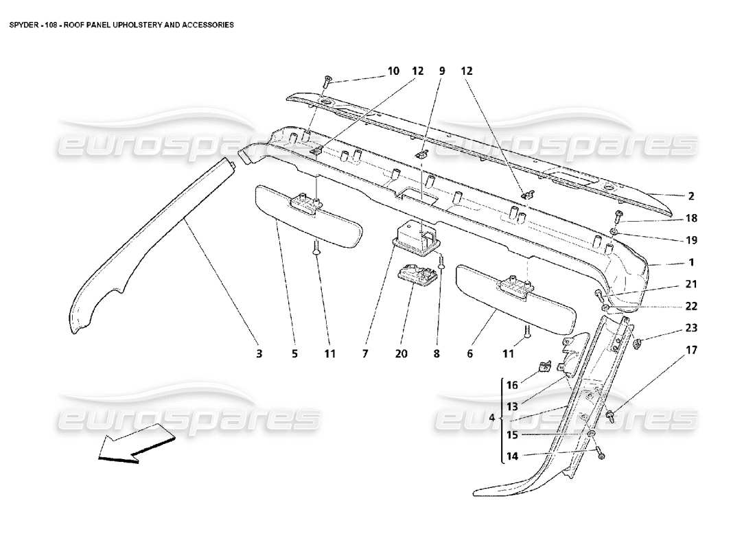 teilediagramm mit der teilenummer 184098