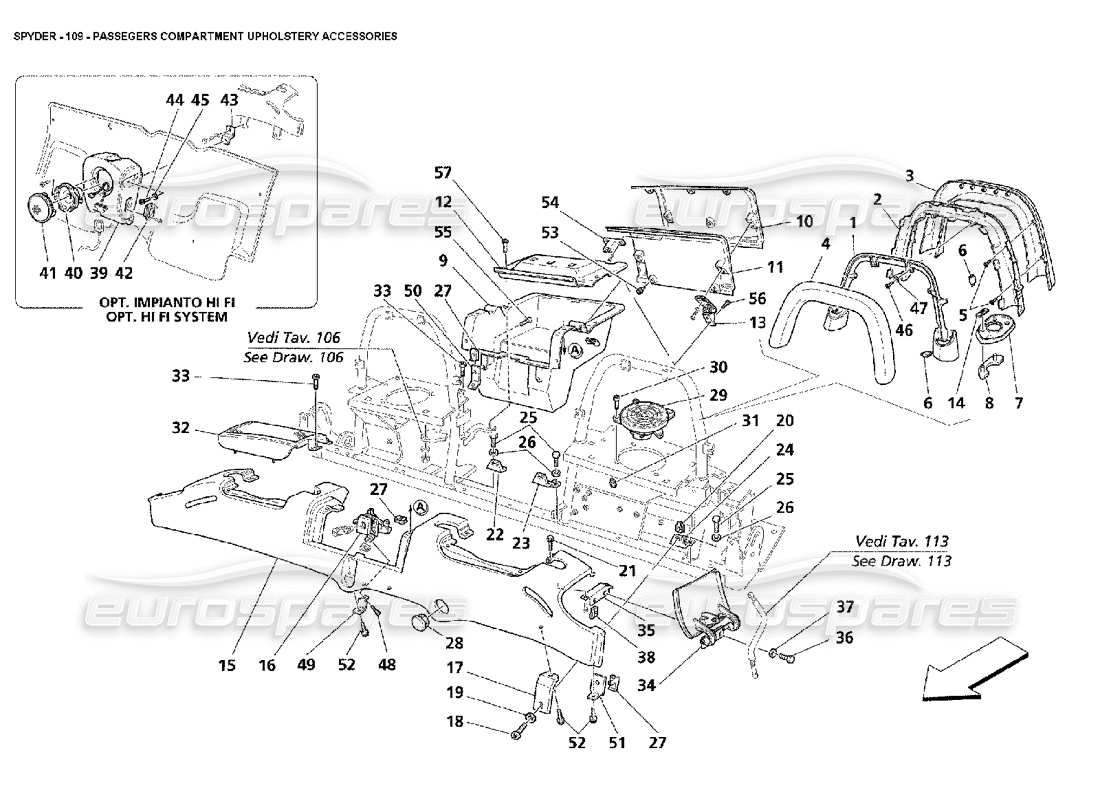teilediagramm mit der teilenummer 13274011
